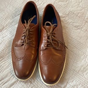 Cole Haan Grandtour Wing Ox Woodbury Men's Leather Wingtip Oxfords sz 13